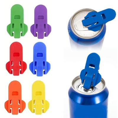 Apriscatole Manuale Tappo Protettivo per Bevande Facile Anello Superiore Antigoccia Strumento Scudi di Plastica Previene la Polvere Apriscatole per Lattine Pop Cola Birra Soda Bevande in Alluminio