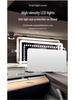 LED Light Car Sun Visor Makeup Mirror - Shatterproof HD Interior Dressing Mirror