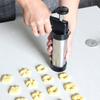 Keks-Presse Set Edelstahl Keks-Presse Set mit 13 Scheiben und 7 Spritztüllen