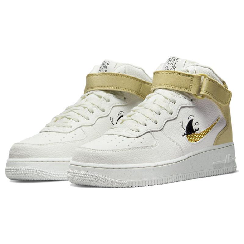 Nike Air Force 1 Mid '07 LV8 Next Nature 'Sun Club White Shark's Fin' Sneaker DM0119-100