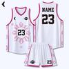 Vente en Gros Vêtements de Basketball T-shirt de Basketball Pas Cher Personnalisé Homme Respirant Camisa De Basquete Maillot d'Équipe de Basketball 203