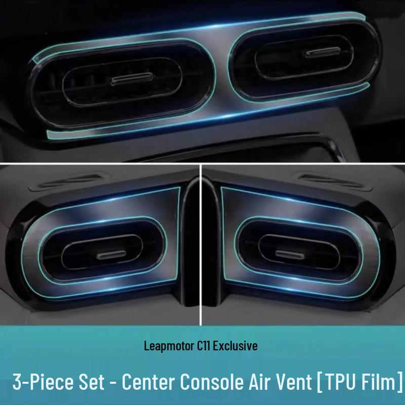Leapmotor C11 Interior TPU Protective Dashboard & Gear Shift Film Kit