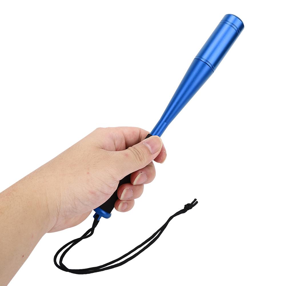 Aluminum Alloy Fishing Hammer Knock Tool Fishing Bat with Soft Handle for Fish Stick