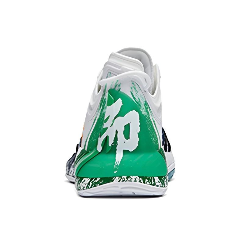Anta GH1 Gordon Hayward Cushioning Anti-Slip And Wear-Resistant Low-Top Basketball Shoes Men's Black White Green Sneakers 112021103-2