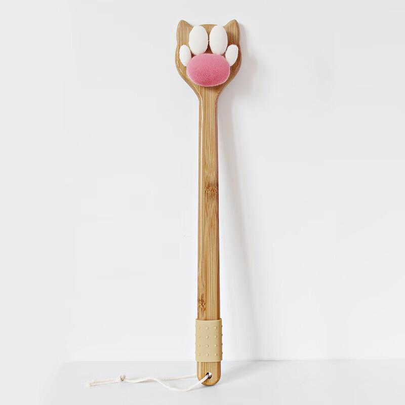 Ally Cat Claw Soft Bristle Long Handle Bath Brush