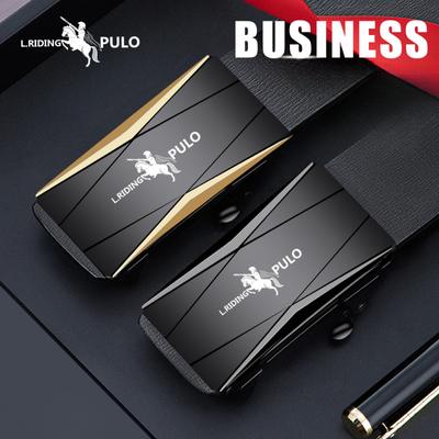 PULO Men's Automatic Buckle Wear-resistant and Durable Belt Business All-match Casual Belt