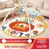 Large Baby Gym Play Mat with Music & Ball Pit for Ages 0-3