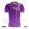 Men's Fitness T Shirt Summer Short Sleeve Streak Print Fashion Outdoor Sport Wear Casual Gym T-Shirt Male Tightness Clothing