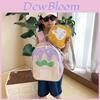 Large Capacity Lightweight Nylon Kindergarten Backpack For Kids With Breathable Design