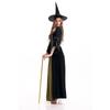 Sexy Witch Costume Long Dress Uniform, Cosplay Halloween Costume, Stage Costume Performance Costume