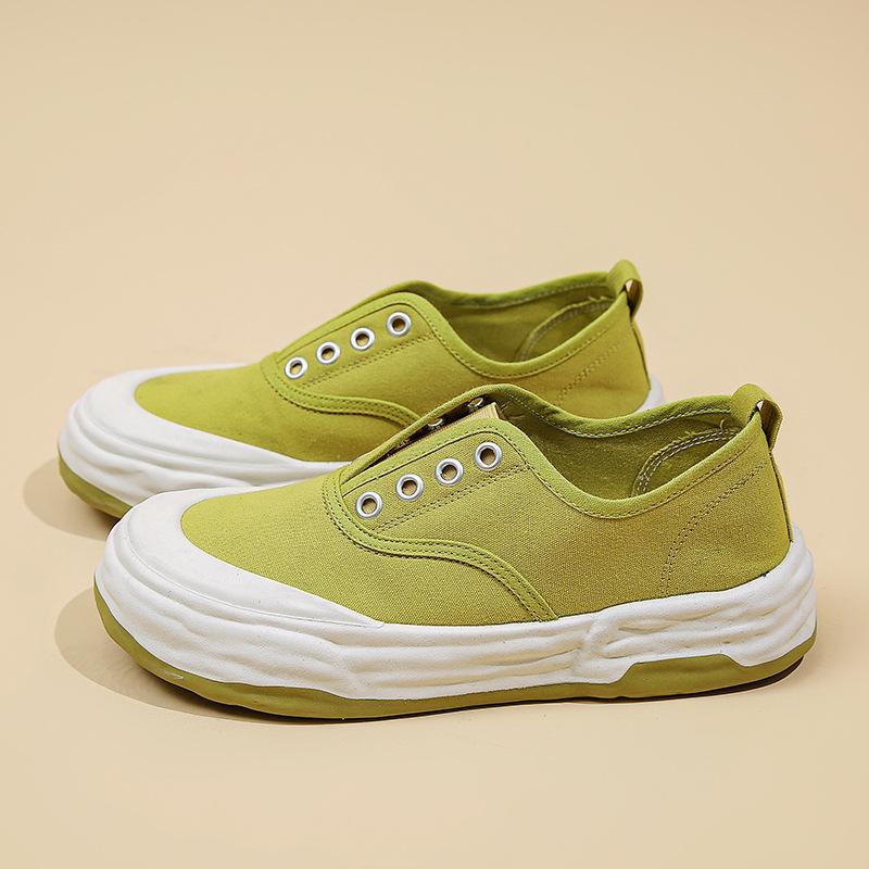 Две парусиновые туфли женские летние новые растворяющиеся толстые сетчатые красные — фото 9