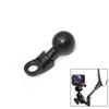 360 Bike Phone Support Bicycle Motorcycle Rearview Mirror Mount 1 Inch Ball Adapter 10mm Hole Angled Base Phone Motorbike Holder