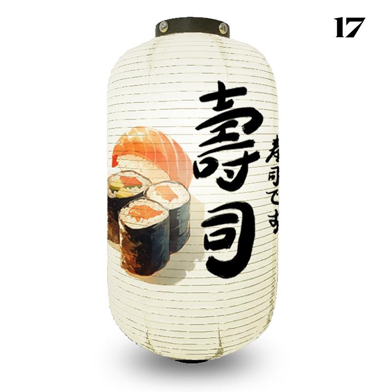 Japanese Style Paper Lantern Ukiyo-e Izakaya Restaurant Shop Party Decor Lantern Sashimi Ramen Cuisine Pub Bar Advertising Sign