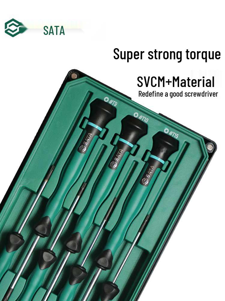 Miniature Screwdriver Set: Slotted & Phillips Heads for Mobile Phones & Watches