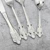 8Pcs Colorful Cutlery Set 304 Stainless Steel Dinnerware Set Knives Fork Spoon Dinner Flatware Set Western Kitchen Tableware Set