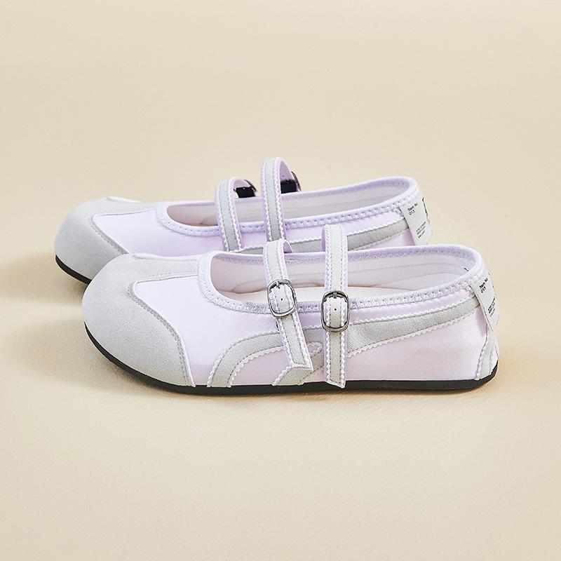 Summer Breathable New Mary Jean Flat-soled Loafers Round Toe Casual Comfortable Cute Sweet