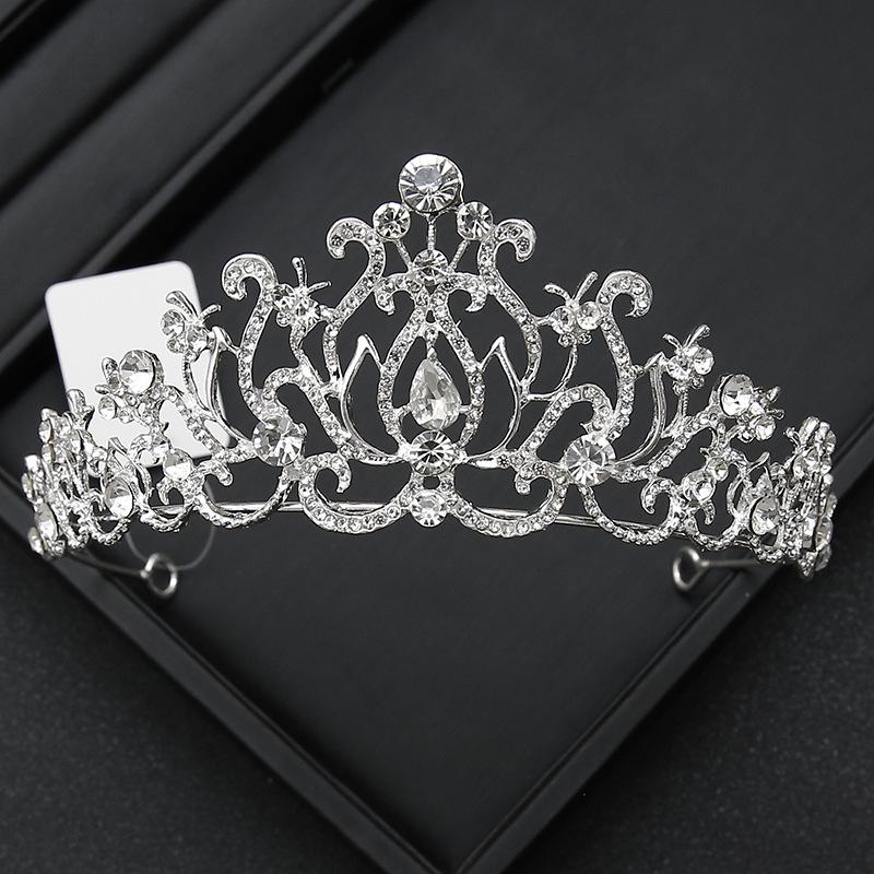 Strass-Tiara: Braut, 18. Geburtstag, Prinzessin & Kind Haarschmuck