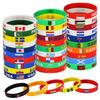 2026 World Cup National Flag Wrist Strap Brazilian Bracelet Small Gifts Souvenirs Peripheral Support National Team Bracelet
