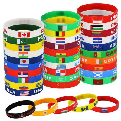 2026 Wereldbeker Nationale Vlag Polsbandje Braziliaanse Armband Kleine Cadeautjes Souvenirs Perifere Steun Nationale Team Armband