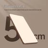 Minimalist Walnut Wood Grain LED Ceiling Lamp