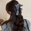 1pc Cowboy bow clip, new popular high-end hair clip, back of the head, large plate hair, shark clip headband accessory