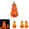 Eye-catching 4ft Halloween Inflatable Pumpkin Yard Decor Featuring Vibrant Led Lighting