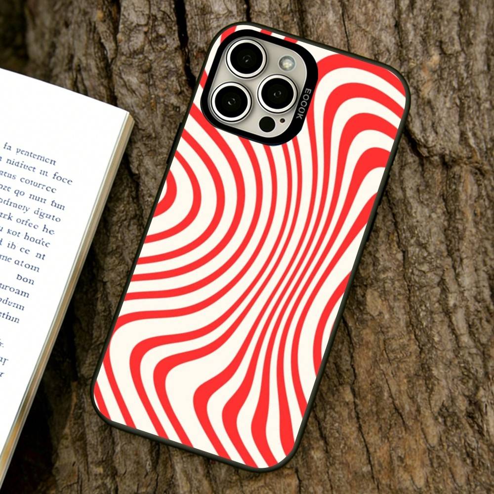 Clean line art Phone Case For iPhone 17,16,15,14,13,12,11 Plus,Pro Max,XS,Colorful Silver Phone case Funda Cover