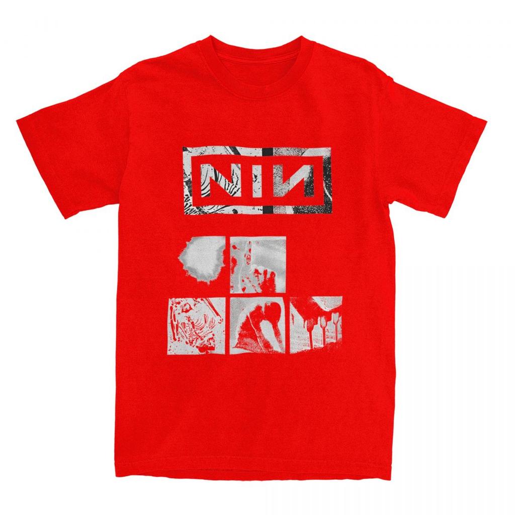 Five Inch Box Tank Top Nine Inch Nails T-Shirt Beach Street Style T Shirts Cotton Harajuku Tee Shirt For Mens Short-Sleeved Tops