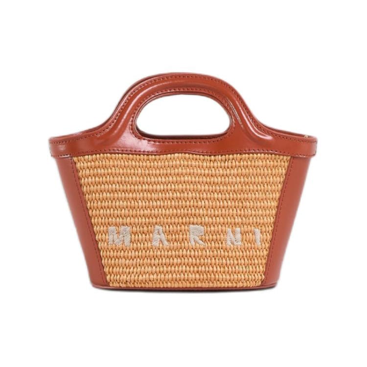 Marni Tropicalia Logo Embroidered Micro Tote Bag BMMP0067Q0P3860ZO709