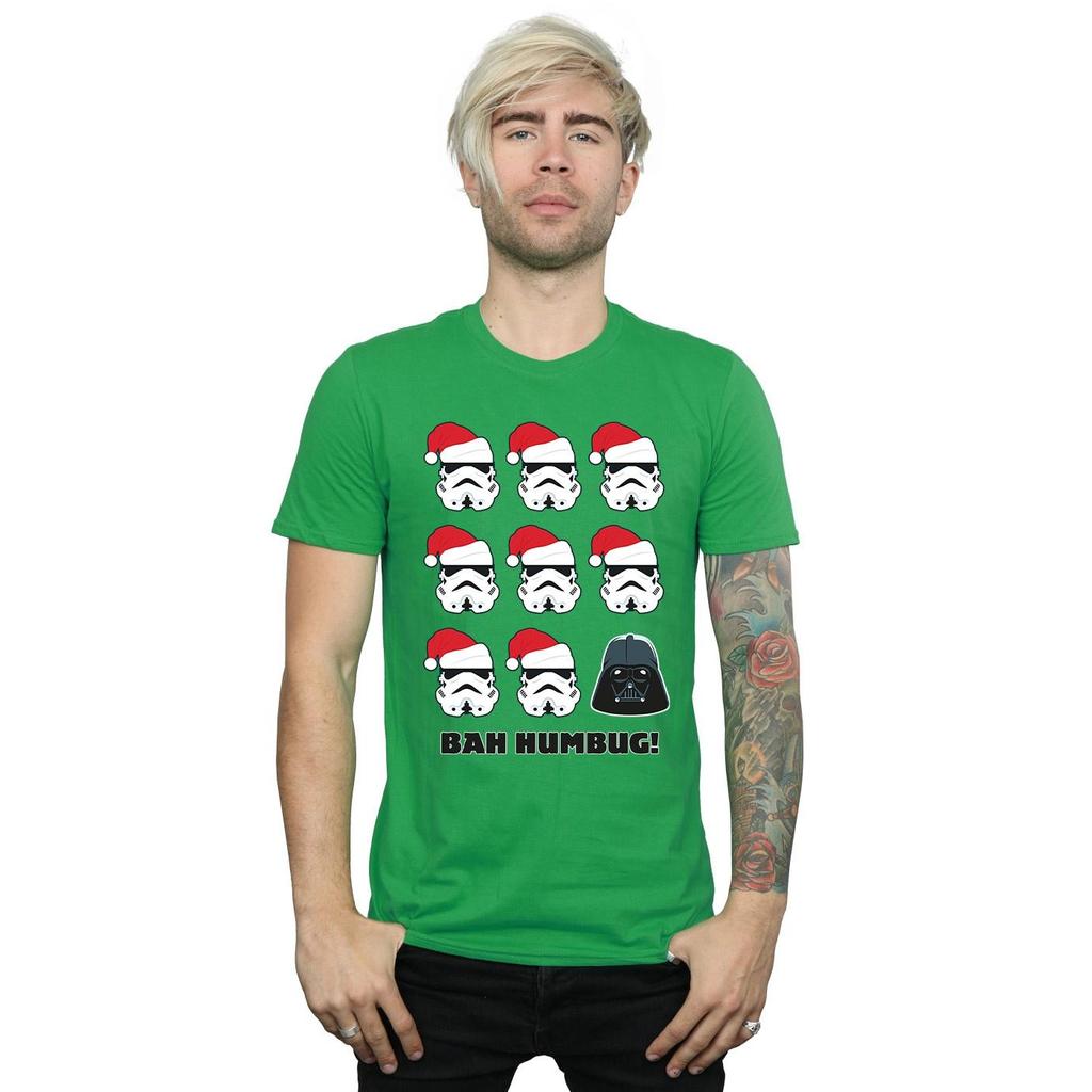STAR WARS Mens Christmas Humbug T-Shirt