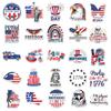 50 Sheets of American Independence Day Creative Waterproof Journal Stickers