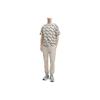 Fila Solid Color Cuffed Casual Woven Knit Sports Pants Men Pants Beige F11M419804F-DK