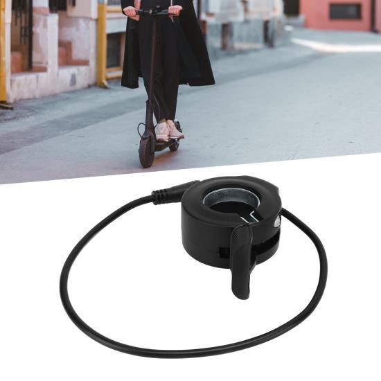 Daumengashebel für Elektroroller, 3-polig, wasserdicht, verhindert Rutschen, runder Finger-Gashebel zur Geschwindigkeitsregelung