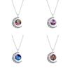 Cartone Animato Anime Film Kpop Cacciatore di Demoni Collana Luna Collana con Foto Stampata Catena Maglione Regolabile Accessorio Gioiello Regali