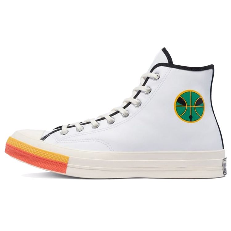 

Чоловічі кросівки Converse Chuck 70 High Roswell Rayguns White University-Gold Black 171167C 36.5
