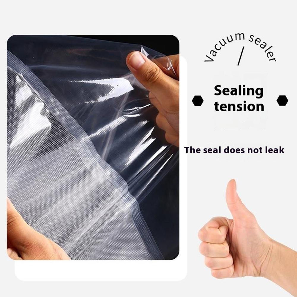 Stainless Steel Automatic Vacuum Food Sealer Machine with 30 Textured Bags