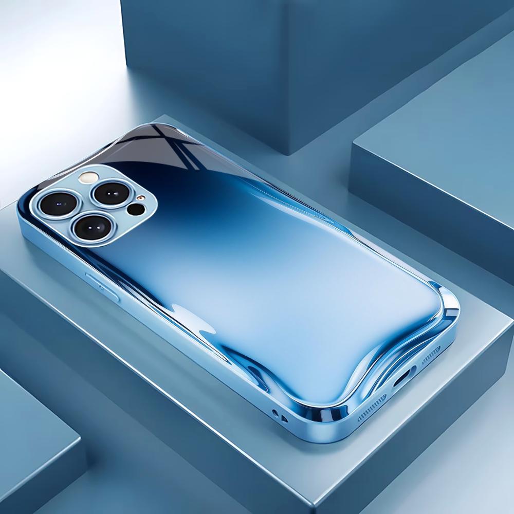 

Crystal clear glass Man Madam Protect PhoneCase Glass PhoneCase for iPhone 17 16 15 14 13 12pm Pro Plus Dropresistant cellphone iPhone 17