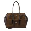 Tote Bag Same Style Women's Bag Autumn/Winter Matte Leather Commuter Bag Premium High Capacity Tote Bag Single Shoulder