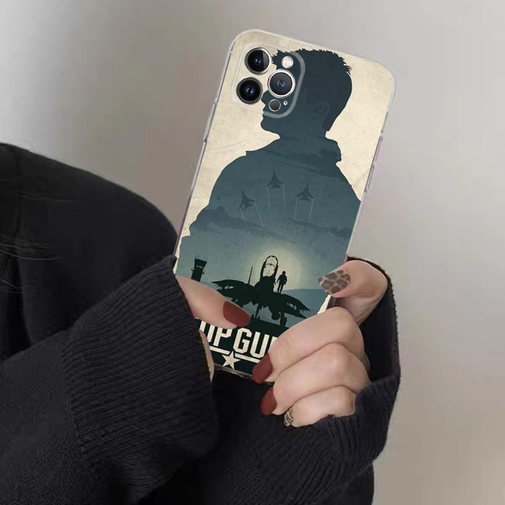 Movie Top Gun Maverick Phone Case For IPhone 16 15 8 7 6 6S Plus X SE XR XS 14 11 12 13 Mini Pro Max Mobile Case
