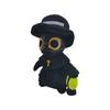 Plague Doctor Plush Toy Plague Crow Halloween Lantern Luminous Doll Light-Absorbing Rag Doll