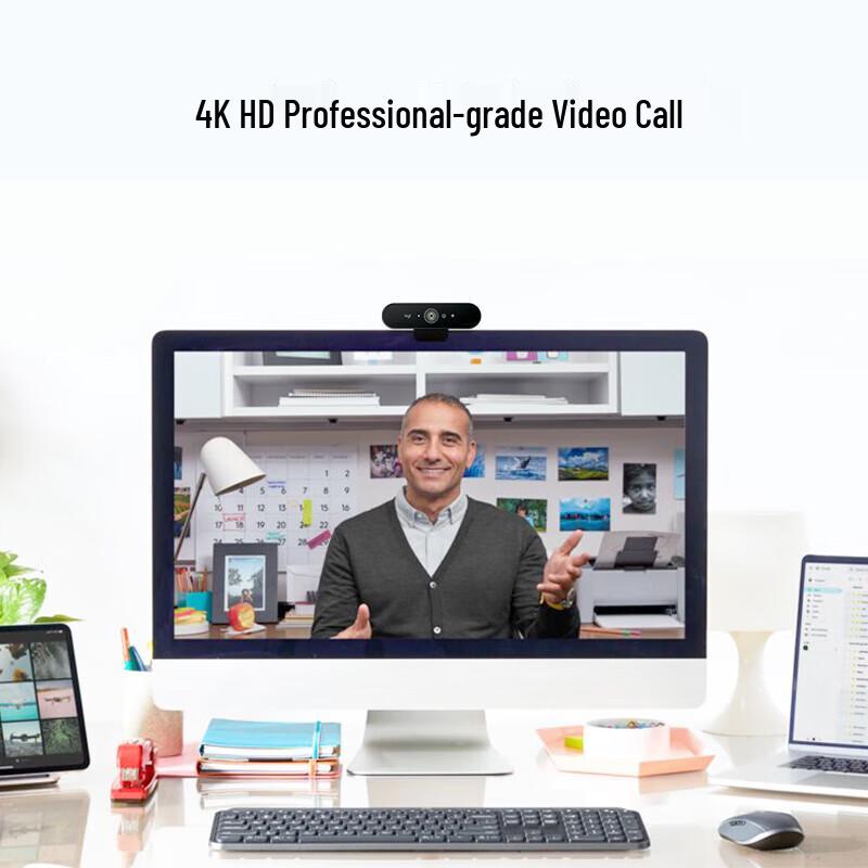 Logitech C1000s 4K HD Webcam