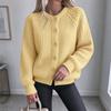 Women's Color Long Sleeve Open Front Knit Cardigan Sweater