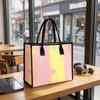 Cute Bubble Print Tote Bag Fashion Casual Daily Use Large Capacity Lightweight Shoulder Handbag