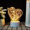 Night Light 3d Paw Patrol Toys Illusion Lamp 7 Colors Changing Desk Led Lights