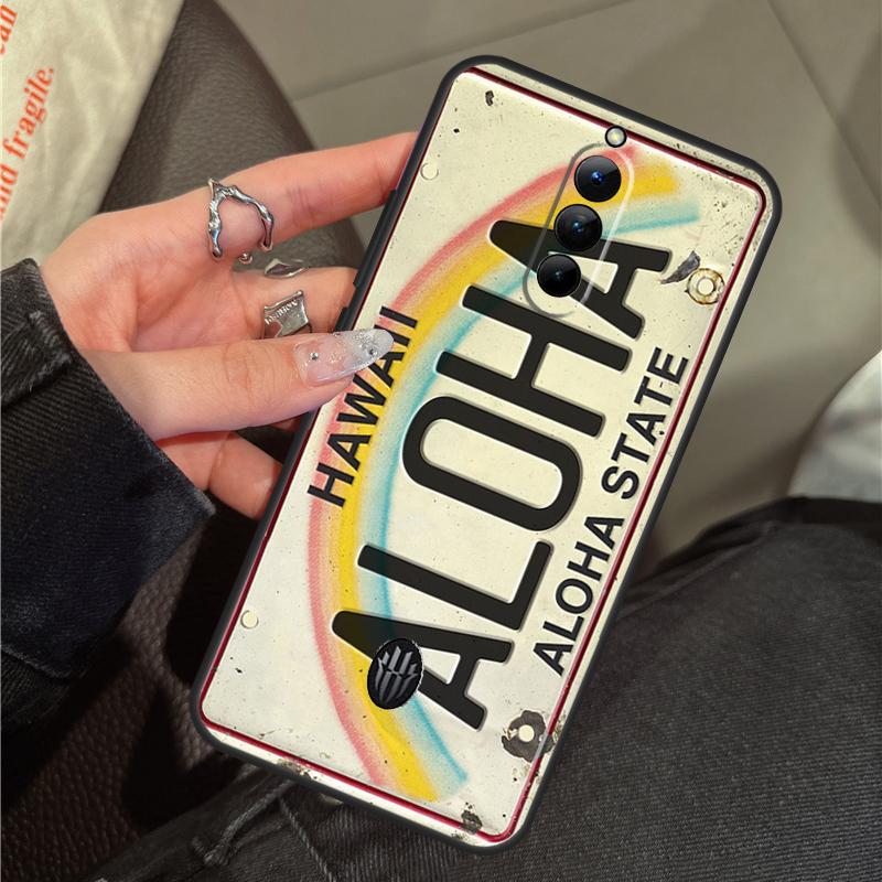 Retro License Plate Number Case For ZTE Nubia RedMagic 11 9 8 10 Pro Plus 8S 9S 10S Pro 5G 5S 6 7 6S 7S Pro 10 Air Cover