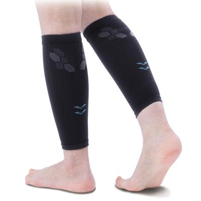 RINPAS Sports Calf Compression Honeycomb Back Press Performance SSC Support, Black, Thin, Support, Quick-Drying, Moisture-Wicking, Taping,