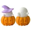 Halloween Ghost Pumpkin Candle Room Aromatherapy Silicone Mold Diy 3D Pumpkin Candlestick Grinding Tool