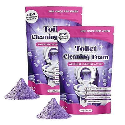 Fizzclean Čistič toalet, Pěna Fizz Clean na čištění toalet, Pěna Fizzclean s okamžitým účinkem pro zářivě čistou toaletu bez námahy, Odstraňuje skvrny