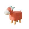 Children's Solid Wood Elephant Stool - Cute, Creative, Cartoon Animal Design for Home and Shoe Changing
