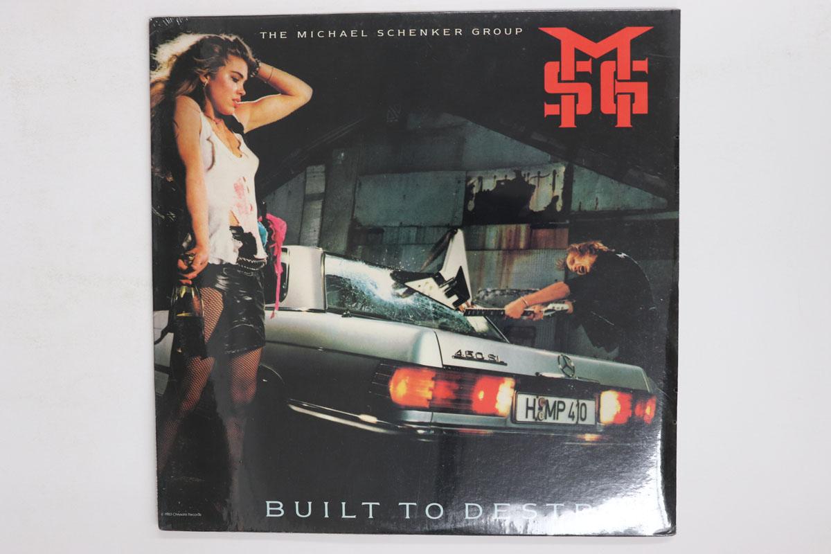 Виниловая пластинка MICHAEL SCHENKER Built To Destroy FV41441 CHRYSALIS 1983 США Рок Б/у